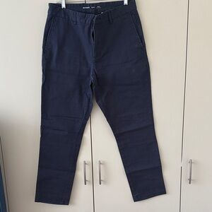 Old Navy, 2 Pants. Navy and Grey Chinos 32-30 Built in flex slim